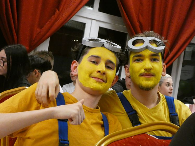 Farsangi rendezvény a kollégiumban