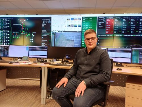 Az MVM Zöld Generáció Zrt.-nél tett látogatást diákunk