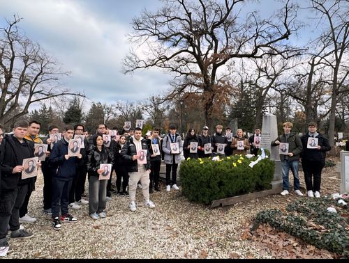 Megemlékezés Beregszászi Pál sírjánál