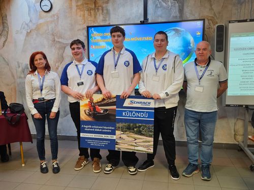 Különdíjas lett debreceni csapatunk az országos energiahatékonysági versenyen