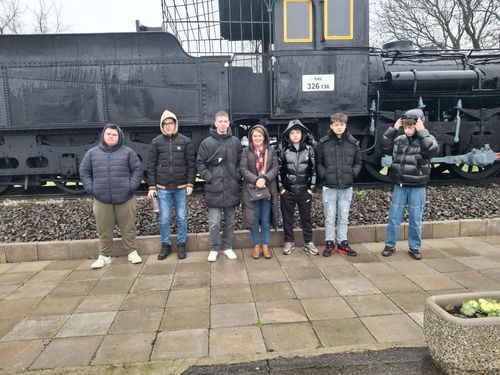 Látogatás a MÁV-nál