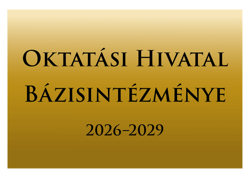 Iskolánk az Oktatási Hivatal Bázisintézménye