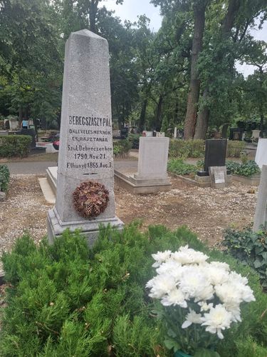 Megemlékezés Beregszászi Pál sírjánál